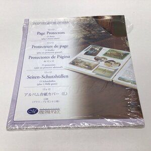 Creative Memories 12x12 Page Protectors 15 Sheets 1999 New Open Package